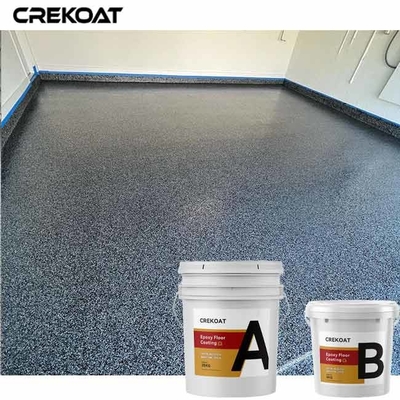 Transparant van de de Deklaaguitzending van de Epoxyharsvloer Decoratief de Vloksysteem op basis van water