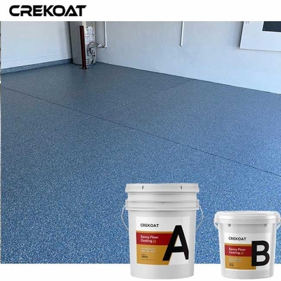 De Decoratieve Deklaag van de de Epoxyharsvloer van garagesterrassen met Multikleurenvlokken