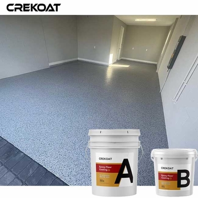 Vinylchips flake clear resin floor-Deklaag met Epoxykwarts Metaal
