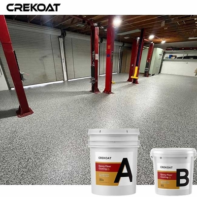 Concrete de Verf Antislipbescherming van de vlok Epoxyhars voor Garagebevloering
