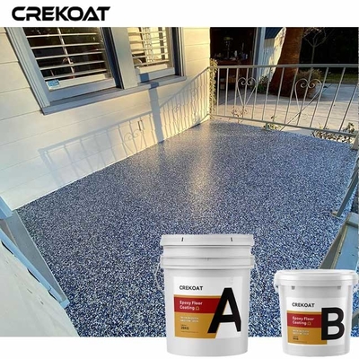 De antislipbevloering van de de Garage Epoxyhars van de Vlok Epoxydeklaag met Vlokken