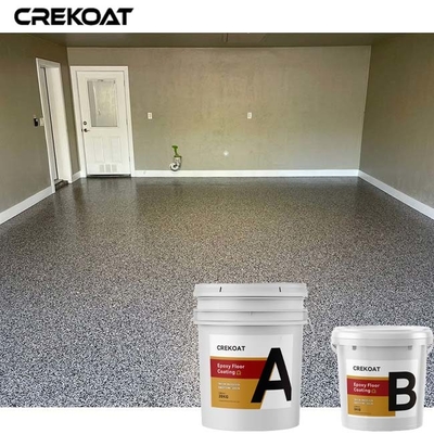 100% stevige Concrete Deklaag 2 van de Epoxyharsvlok Componentenproduct