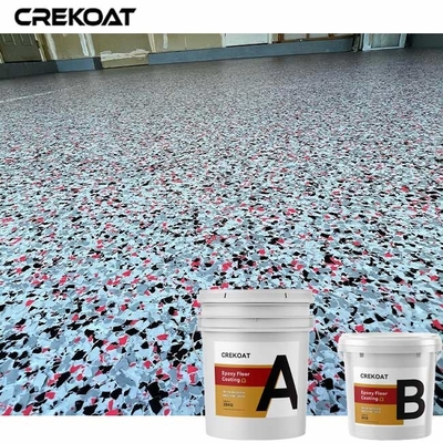 100% stevige Concrete Deklaag 2 van de Epoxyharsvlok Componentenproduct