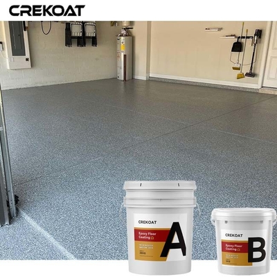 Geurloze Water Bestand Epoxyvlok die Decoratieve de Oprijlaanvloer met een laag bedekken van Kleurenchips for paint garage or