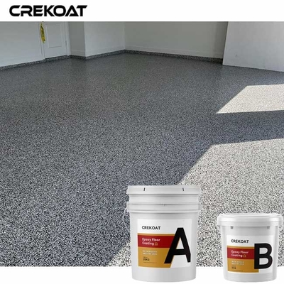 Geurloze Water Bestand Epoxyvlok die Decoratieve de Oprijlaanvloer met een laag bedekken van Kleurenchips for paint garage or