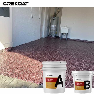 De vinyl van de de Epoxyharsvloer van de Vlokuitzending Bovenlaag van de Deklaagpolyaspartic