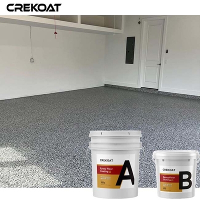 100% stevige Polyaspartic-van de de Vloerdeklaag van de Vlok Epoxyhars het Terrazzo Vlotte Oppervlakte