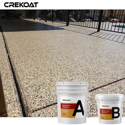 Unieke Decoratieve de Vloerdeklaag van de Vlokken Epoxyhars voor Huis en Industrieel