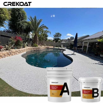 Odorless DE Foaming Epoxyharsvloer Met een laag bedekken Gemakkelijk schoon te maken