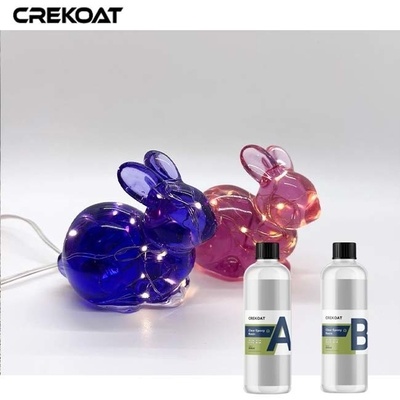Kleine geur, heldere epoxyhars kunst voor het maken van juwelendozen
