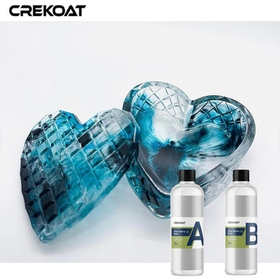 Epoxyhars met een lage geur, UV-bestand voor kunst met metaalpigmenten
