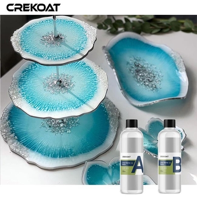UV-bestand Duidelijke epoxyhars Afwerking laag lage geur formulering beschermt oppervlakken