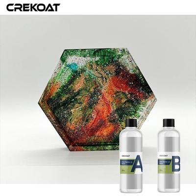 Hoogglanzend epoxy diepgiethars geel of UV-bestand