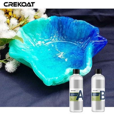 Decoratieve kunst Gieten van heldere epoxy voor het maken van prachtige hars sieraden