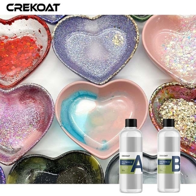 Artistieke heldere epoxyharscoat voor hars kenmerken bubbelvrij gladde afwerking