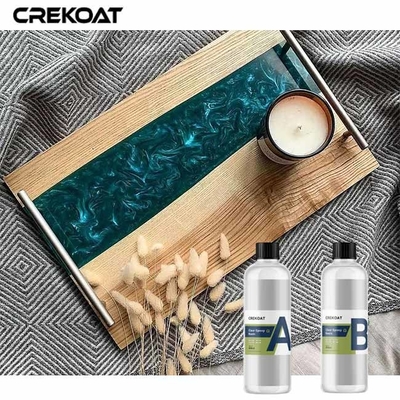 De langdurige Oppervlakten van Crystal Clear Casting Resin For Art And River Tables Wood