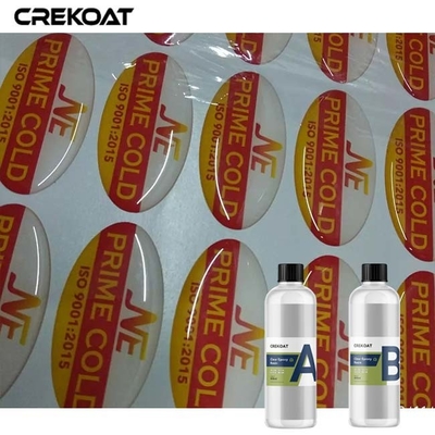 Fast Cure formule gieten en coating hars voor 3D-hars schilderijen krasbestendige