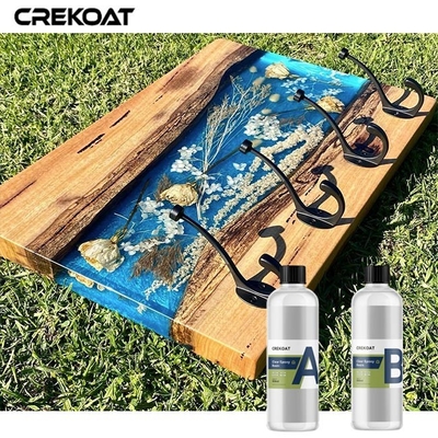 Hoogglanzend epoxy diepgiethars geel of UV-bestand