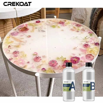 Artistieke heldere epoxyharscoat voor hars kenmerken bubbelvrij gladde afwerking
