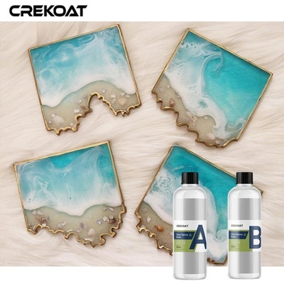 Countertops diep giet de Duidelijke Epoxyhars Zelf Nivellerende Gietende Hars