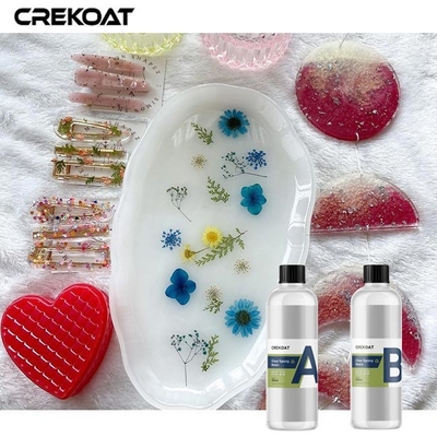 4 giet Duidelijke Epoxyhars voor Art Low Viscosity Bubble Free