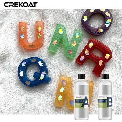 Crystal Clear Epoxy Resin For-het Metaalmaterialen van de Siliconevorm