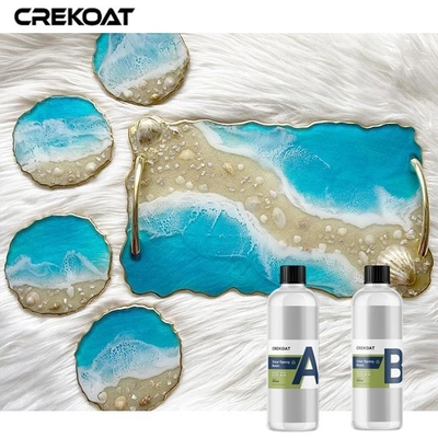 Zelf het Ontgassen 1:1 Transparante Epoxyhars voor DIY Art Tabletop Coating Mold Casting