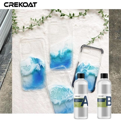 Crystal Clear Epoxy Resin For-het Gieten Deklaag het Anti Vrije Vergelen BPA