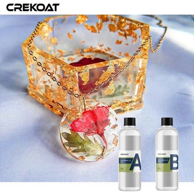 Crystal Clear Epoxy Resin For-het Gieten Deklaag het Anti Vrije Vergelen BPA