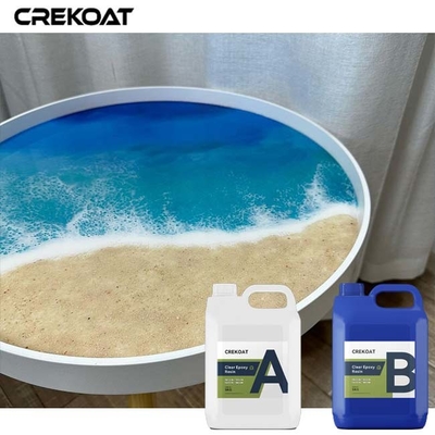 Crystal Clear Deep Pour Liquid Glass Epoxy voor Hars Ocean Dioramas