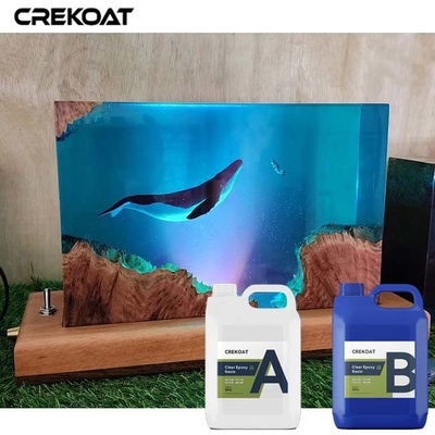Liquid Clear Resin Countertops voor het maken van edelstenen kaarshouders