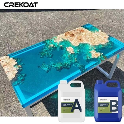 Ultra helder zien door epoxyhars resulteert in unieke op maat gemaakte creaties