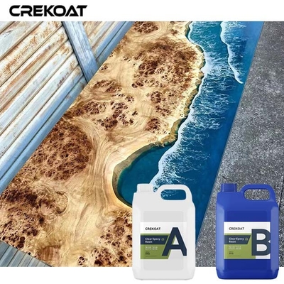 Hoogglanzende afwerking Liquid Clear Coat For Epoxy Resin Non Toxic Formula