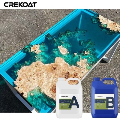 Ultra helder zien door epoxyhars resulteert in unieke op maat gemaakte creaties