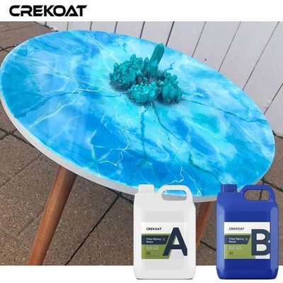 Hoog transparante levendige kleuren Liquid casting resin voor river tables and countertops