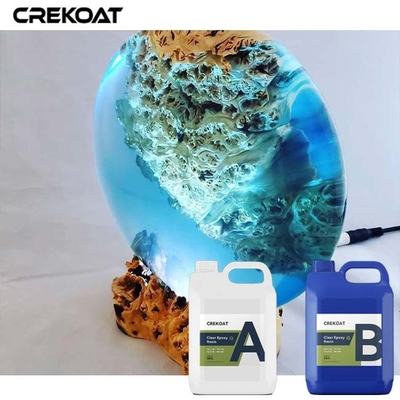 Waterbestendig helder epoxylak voor het maken van badkamer accessoires