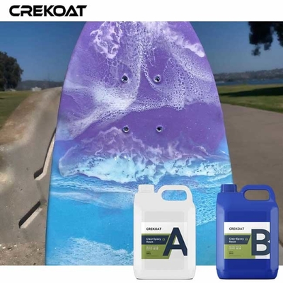 Bubbelvrij diep gieten Epoxyhars UV-bestand Duidelijke Epoxy om dikke lagen te gieten Riviertafels