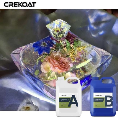 Het slijpen van helder epoxyhars voor sieraden en houtwerk