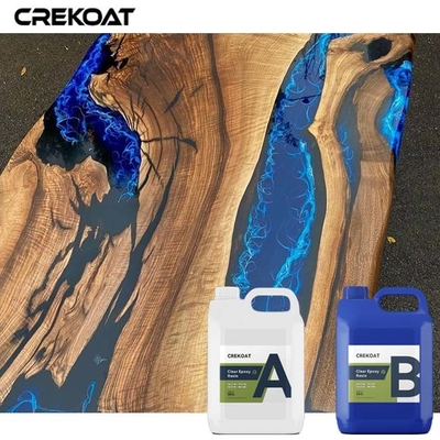 Crystal Clear Two Part Epoxy Resin Casting Pourable Resin voor tafel