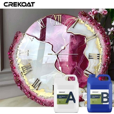 De lage Viscositeit giet diep Epoxyhars Makend Houten Lijstenbloemen Art Works