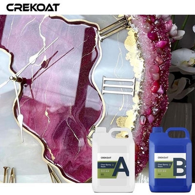 De lage Viscositeit giet diep Epoxyhars Makend Houten Lijstenbloemen Art Works