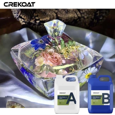 Crystal Clear Deep Pour Epoxy-de de Harsambachten van het Hars2:1 met Trillende Kleuren borrelen Vrij