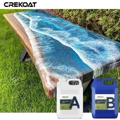 Duurzame bescherming Warmtebestand Helder epoxy Elegant glas als oppervlak MSDS
