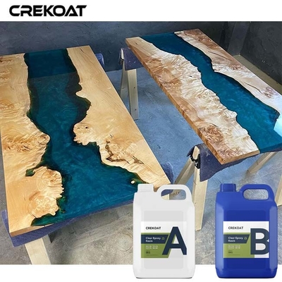 De rivierlijsten gieten Epoxyhars diep 2/1 dik Gegoten Hars en Verharder