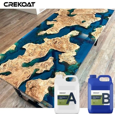 De rivierlijsten gieten Epoxyhars diep 2/1 dik Gegoten Hars en Verharder