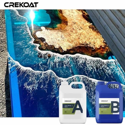4 duim Diep giet Epoxyhars de UV Bestand Hars van Rivierlijsten