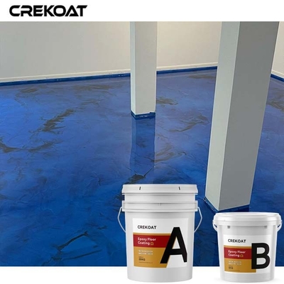 Van de de Vloerverf van de krassen de Bestand Metaalgarage Concrete Epoxydeklaag
