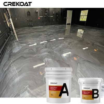 3d Commerciële Metaal Epoxyvloer die Decoratieve Bevlekte Concrete Vloeren met een laag bedekt
