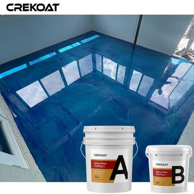 Het woon Metaal Concrete Mengsel van de Vloerdeklaag van Epoxyhars en Machtspigment