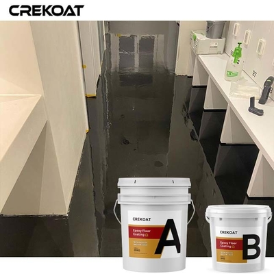 Urethane Deklaag van de Bovenlagen de Metaal Epoxyvloer voor Commercieel Restaurant